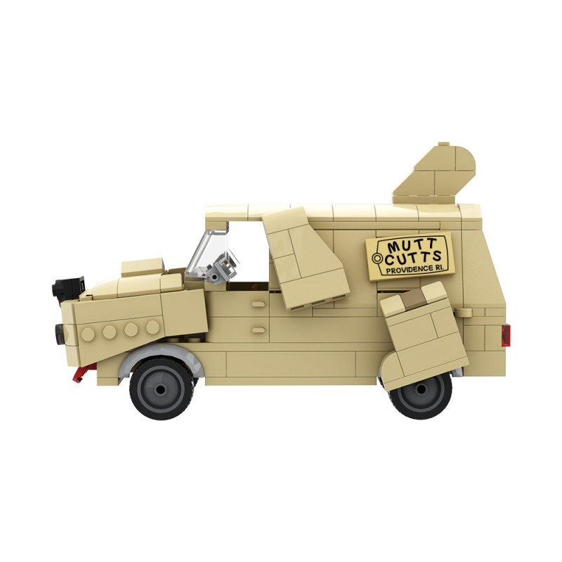 GOBRICKS MOC A2343 Dog Van - YWOBB