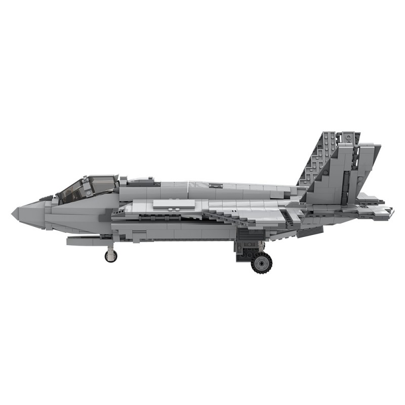 GOBRICKS MOC A2329 F-35 B Darth - YWOBB