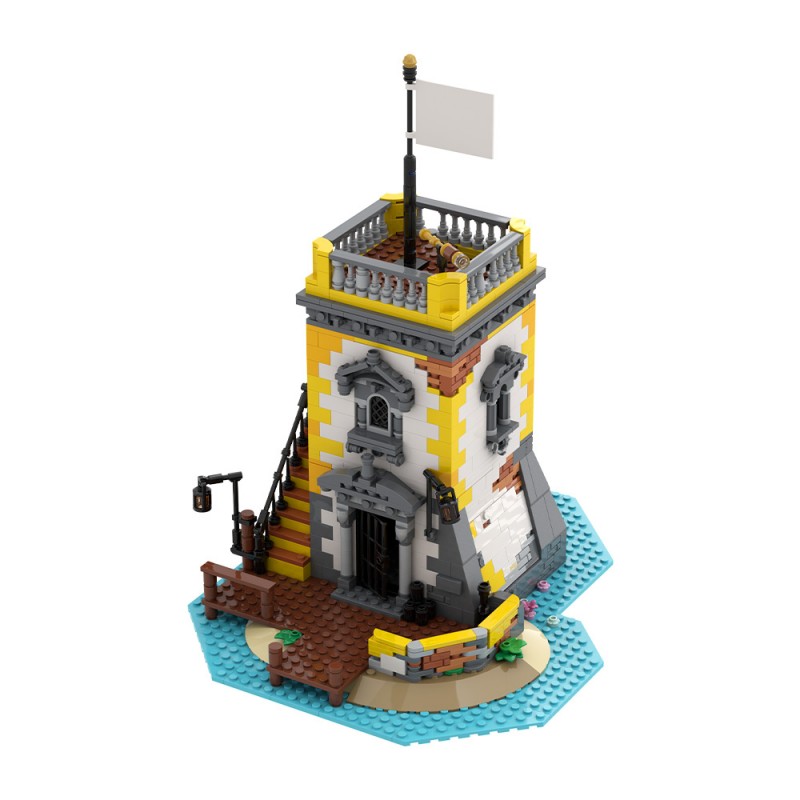 GOBRICKS MOC A2332 Sabre Island Anno Domini 2021 - YWOBB