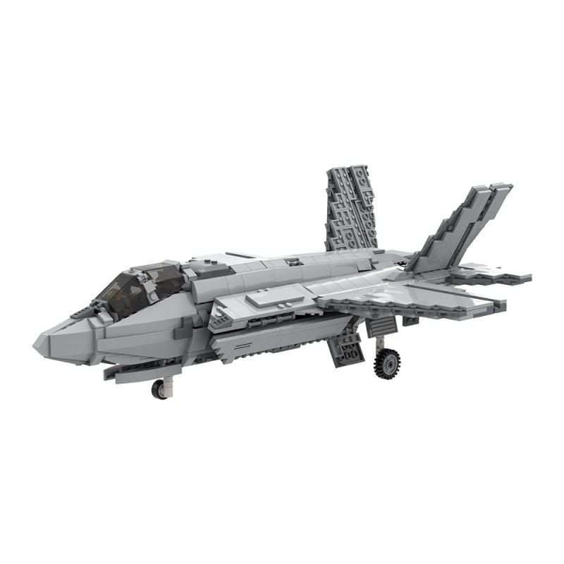 GOBRICKS MOC A2329 F-35 B Darth - YWOBB