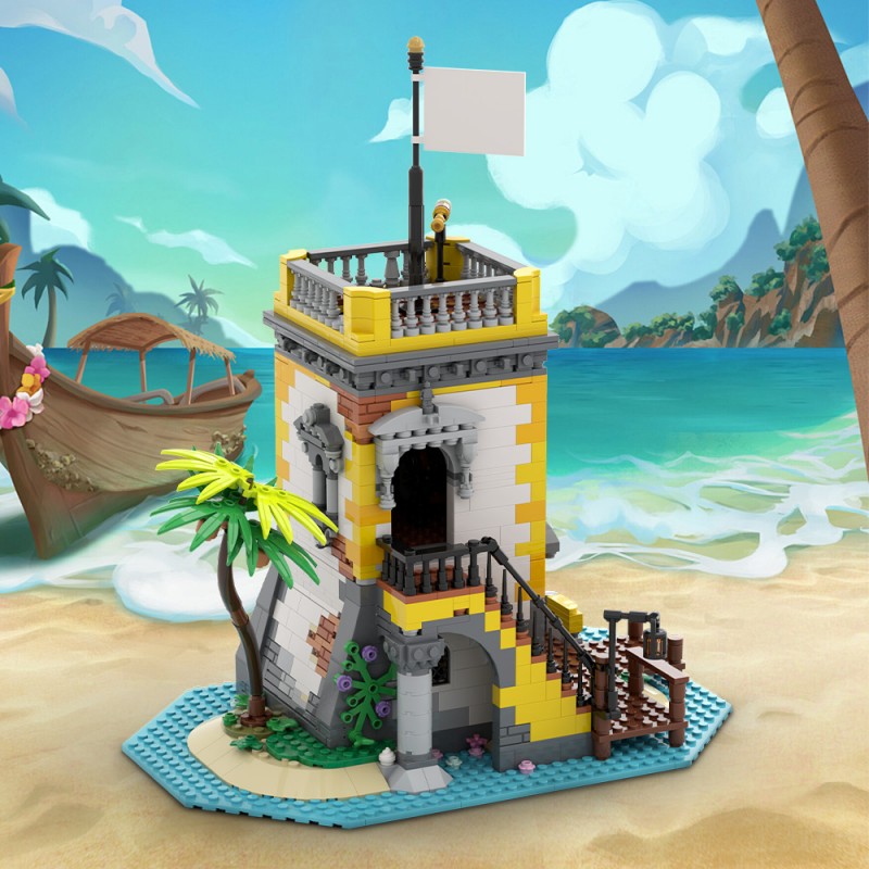 GOBRICKS MOC A2332 Sabre Island Anno Domini 2021 - YWOBB