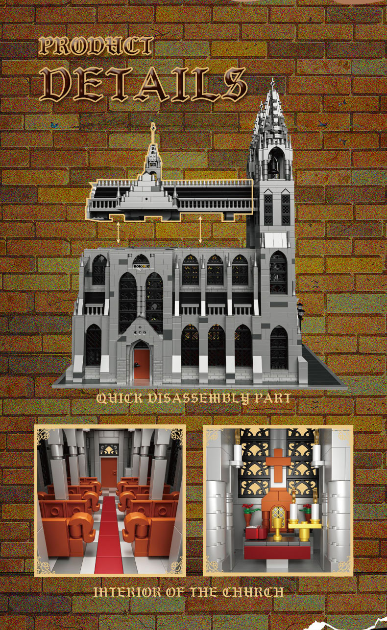 BAKA 33920 Gothic Cathedral OVP EU Warehouse Version - YWOBB