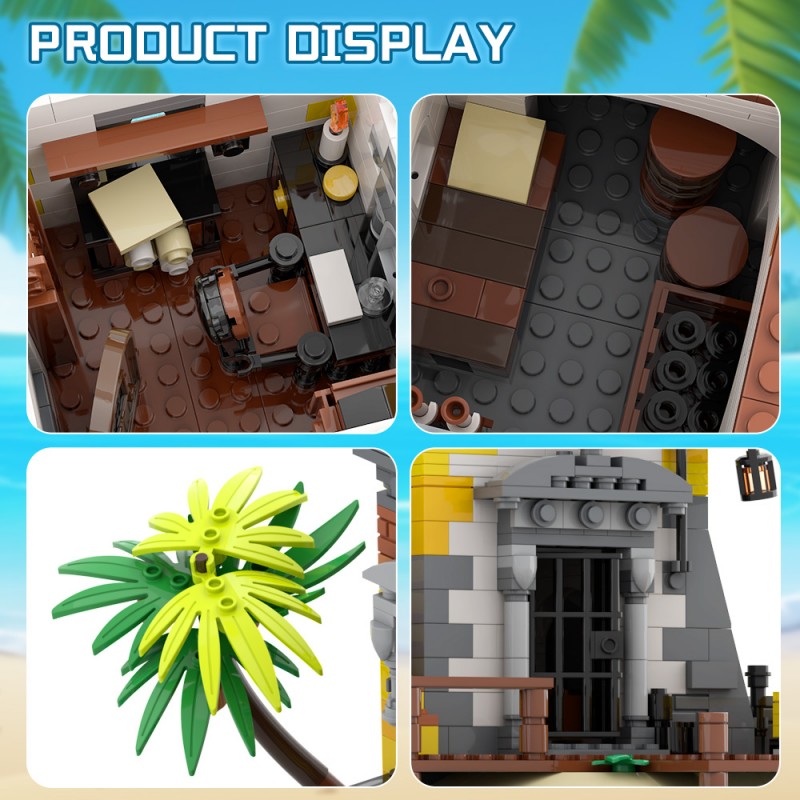 GOBRICKS MOC A2332 Sabre Island Anno Domini 2021 - YWOBB