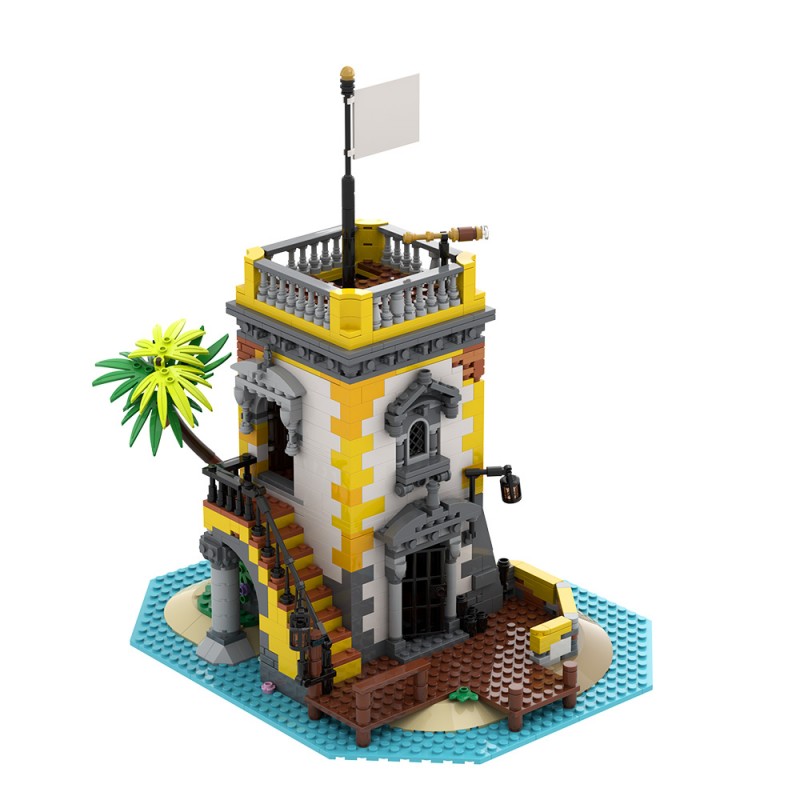 GOBRICKS MOC A2332 Sabre Island Anno Domini 2021 - YWOBB