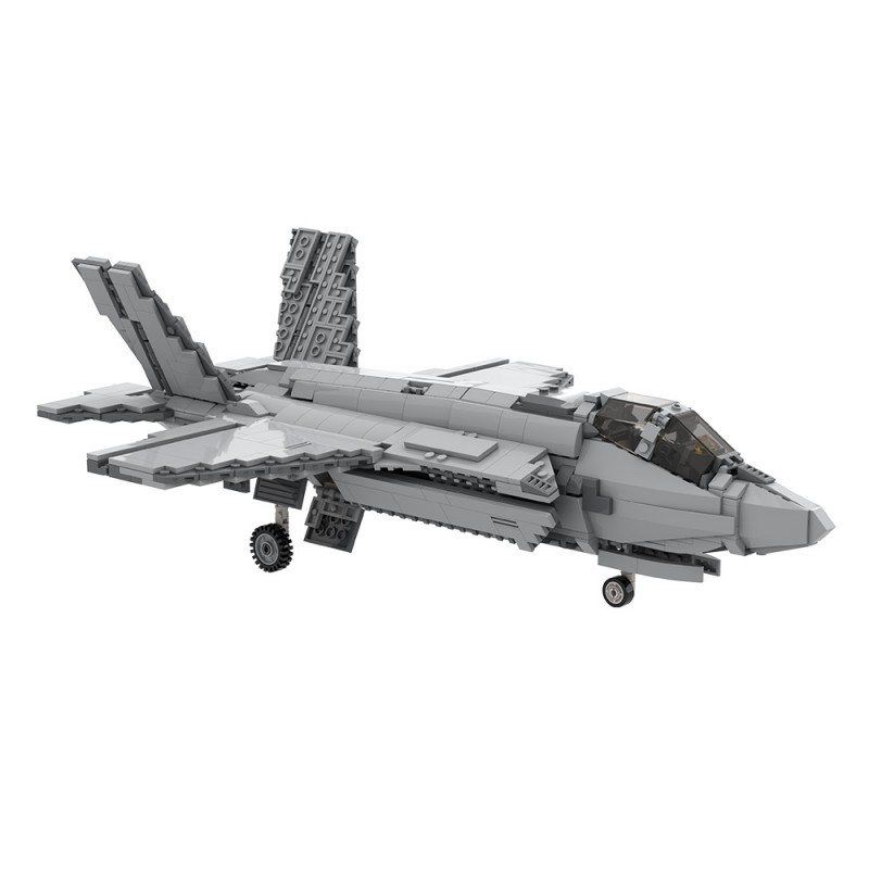 GOBRICKS MOC A2329 F-35 B Darth - YWOBB