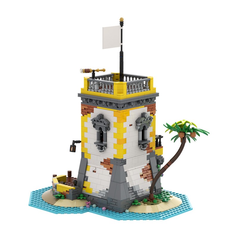 GOBRICKS MOC A2332 Sabre Island Anno Domini 2021 - YWOBB