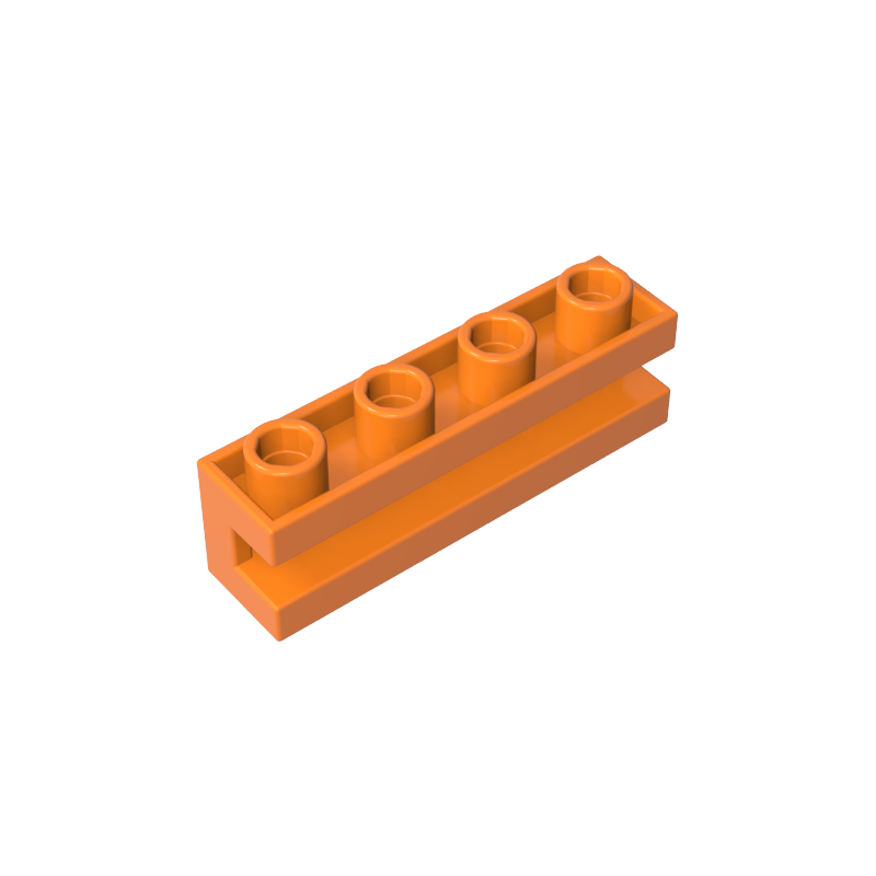 GOBRICKS GDS-1193 Modified 1 x 4 with Groove - YWOBB