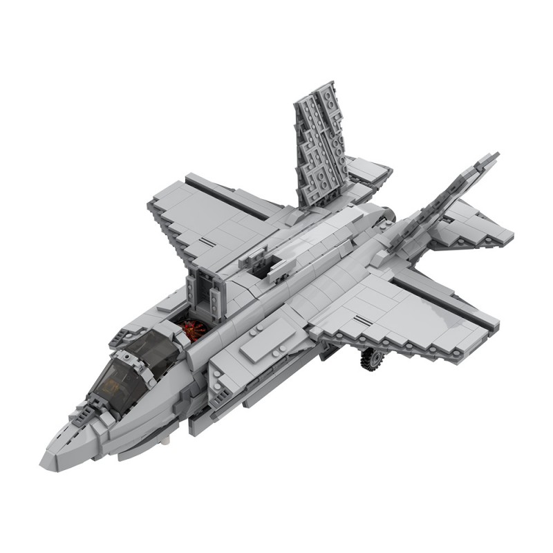 GOBRICKS MOC A2329 F-35 B Darth - YWOBB