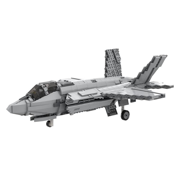 GOBRICKS MOC A2329 F-35 B Darth - YWOBB
