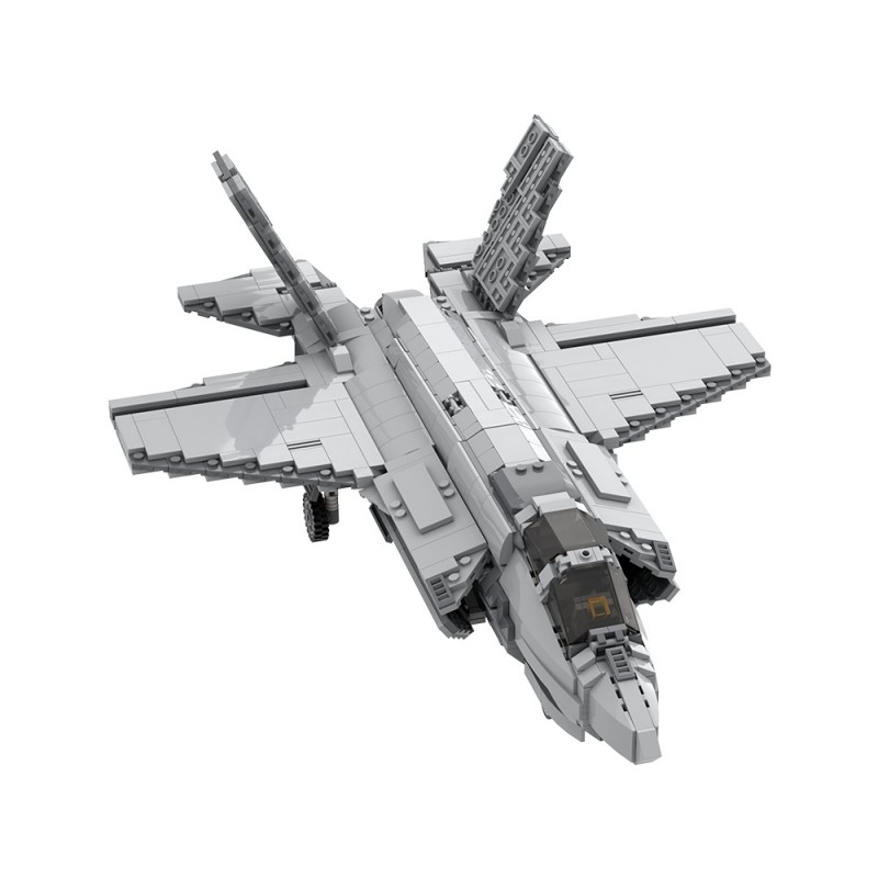 GOBRICKS MOC A2329 F-35 B Darth - YWOBB