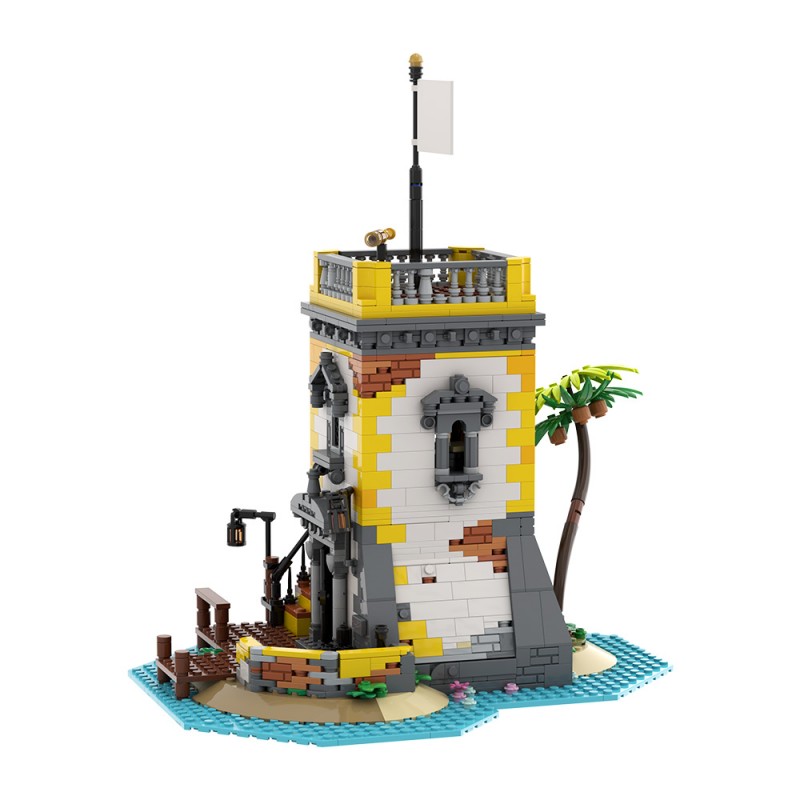GOBRICKS MOC A2332 Sabre Island Anno Domini 2021 - YWOBB