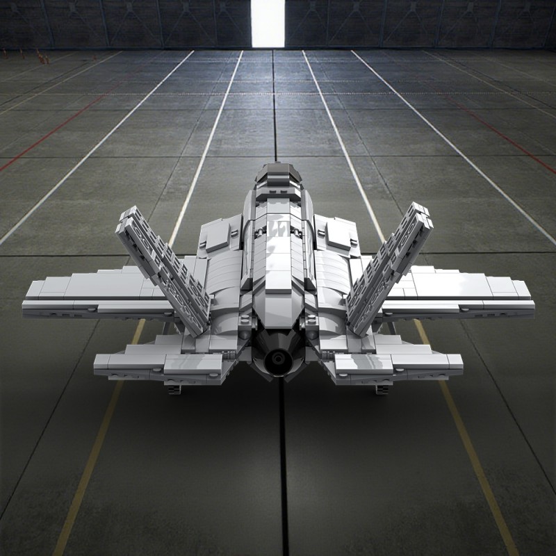 GOBRICKS MOC A2329 F-35 B Darth - YWOBB