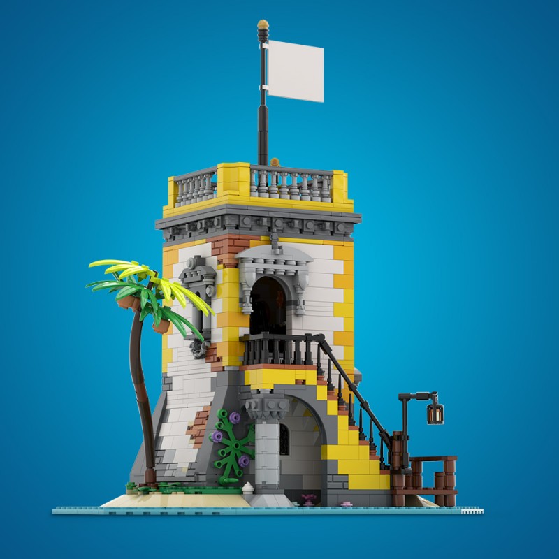 GOBRICKS MOC A2332 Sabre Island Anno Domini 2021 - YWOBB