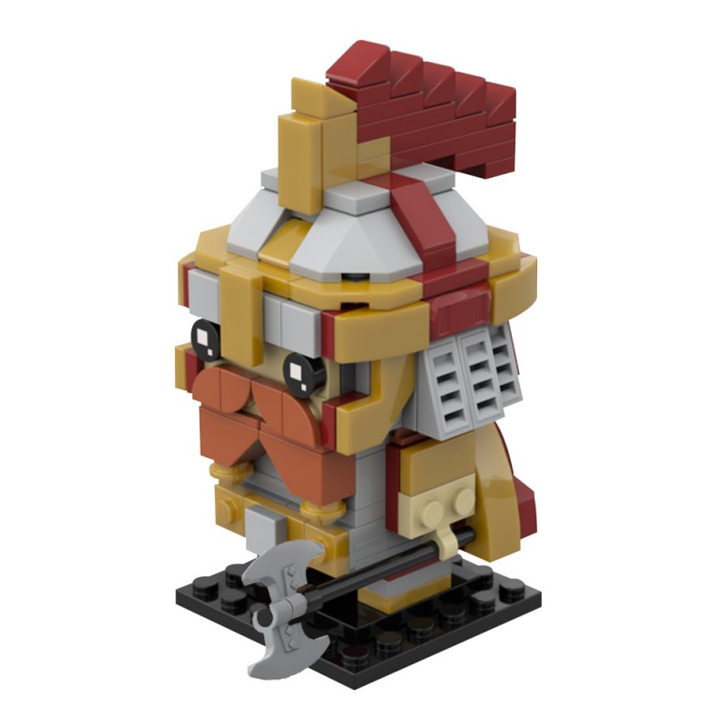 GOBRICKS MOC 225042 Dain Ironfoot Brickhead - YWOBB