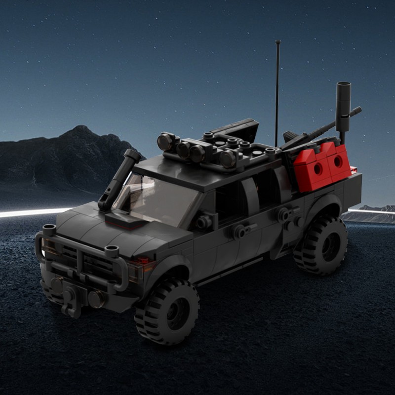 GOBRICKS MOC 105847 Special Operations Forces Technical - Off-Road - YWOBB