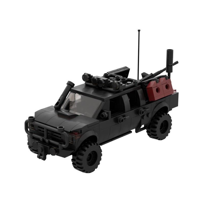 GOBRICKS MOC 105847 Special Operations Forces Technical - Off-Road - YWOBB