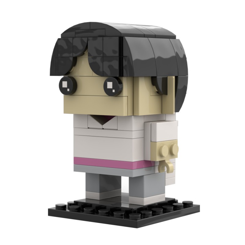 GOBRICKS MOC 226225 Saja Boys KPop Demon Hunters Brick Headz - YWOBB