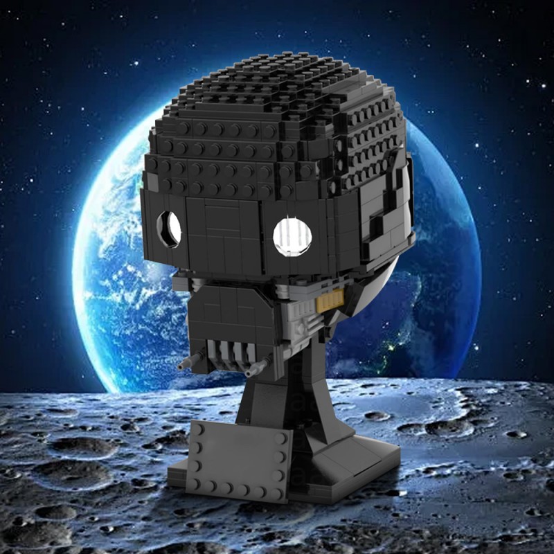 GOBRICKS MOC 104977 K2SO Helmet Collection - YWOBB