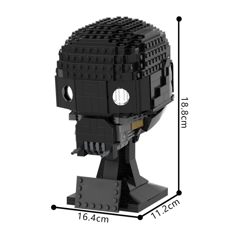 GOBRICKS MOC 104977 K2SO Helmet Collection - YWOBB
