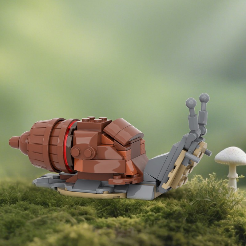 GOBRICKS MOC 225991 Giant African Snail - YWOBB