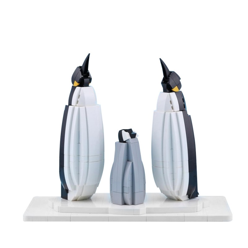 GOBRICKS MOC 224007 Penguin Family - YWOBB