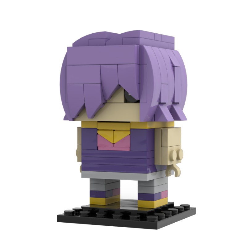 GOBRICKS MOC 226225 Saja Boys KPop Demon Hunters Brick Headz - YWOBB