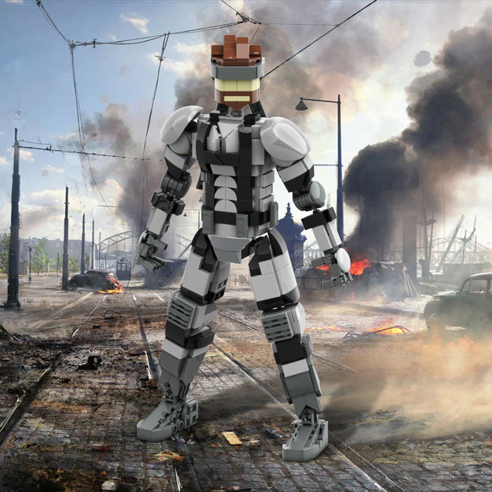 GOBRICKS MOC 222014 Solid Snake (Metal Gear Solid) - YWOBB