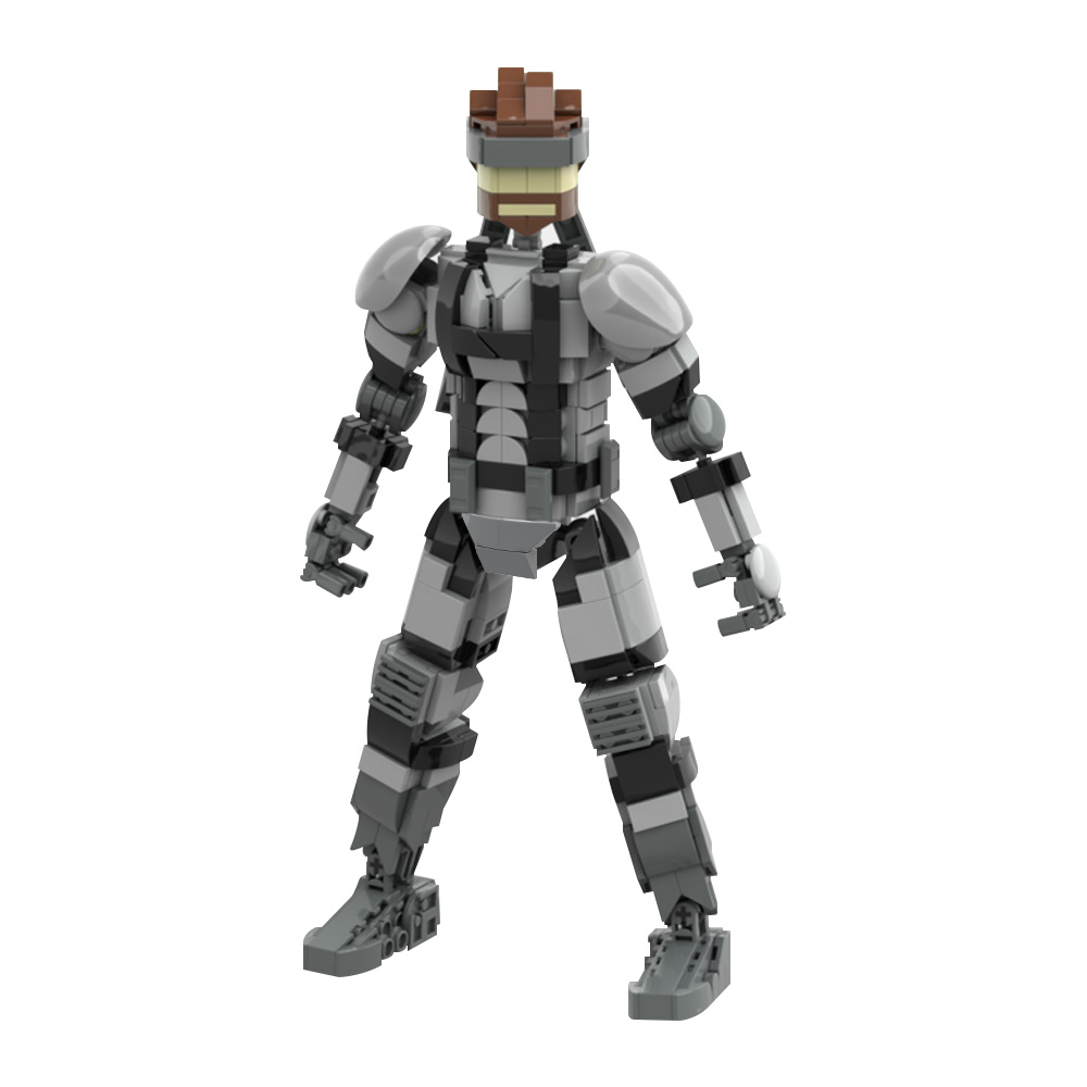 GOBRICKS MOC 222014 Solid Snake (Metal Gear Solid) - YWOBB