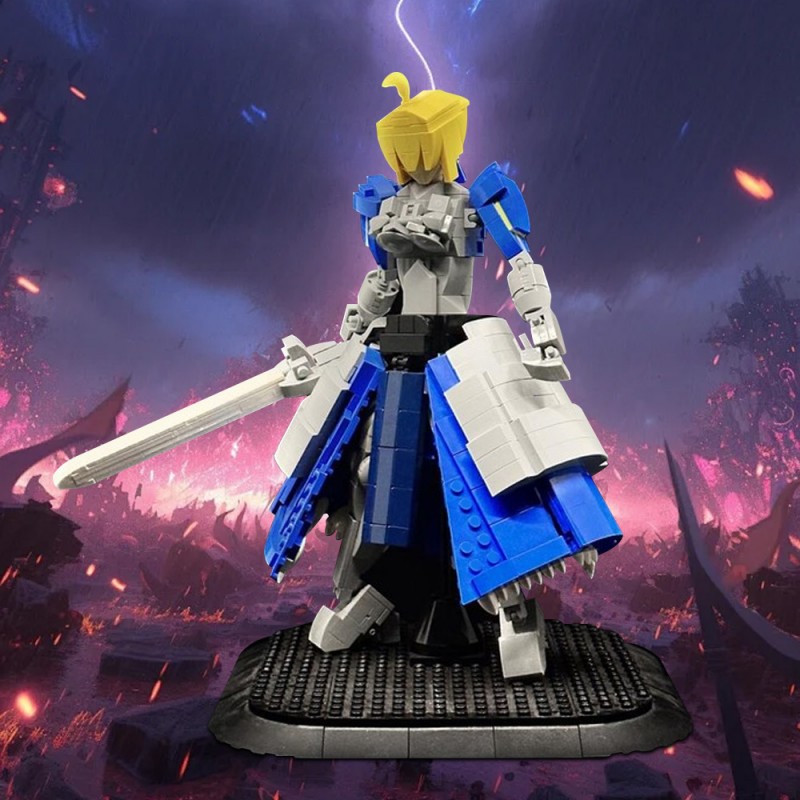 GOBRICKS MOC 221967 Fate/stay night Saber - YWOBB