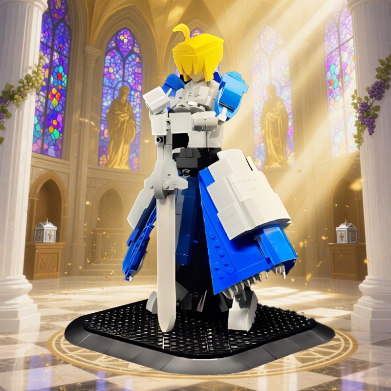 GOBRICKS MOC 221967 Fate/stay night Saber - YWOBB