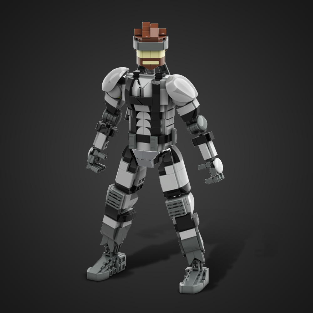 GOBRICKS MOC 222014 Solid Snake (Metal Gear Solid) - YWOBB