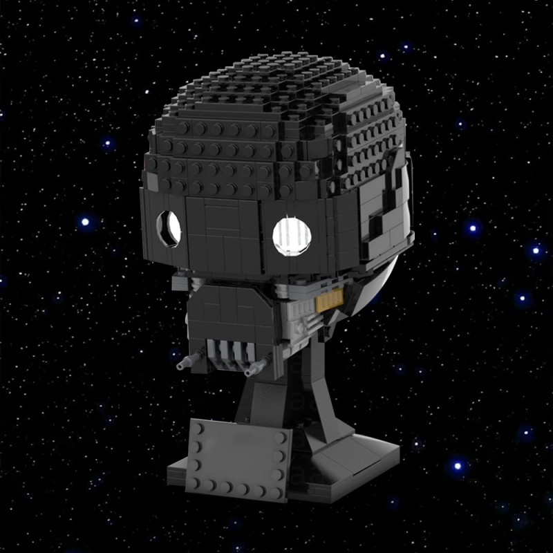 GOBRICKS MOC 104977 K2SO Helmet Collection - YWOBB