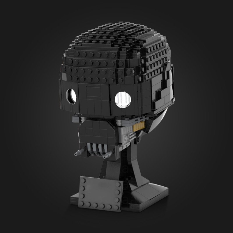 GOBRICKS MOC 104977 K2SO Helmet Collection - YWOBB