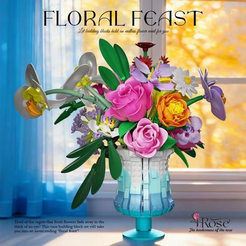 Free Tribs 11008 Ice Blue Bouquet - YWOBB