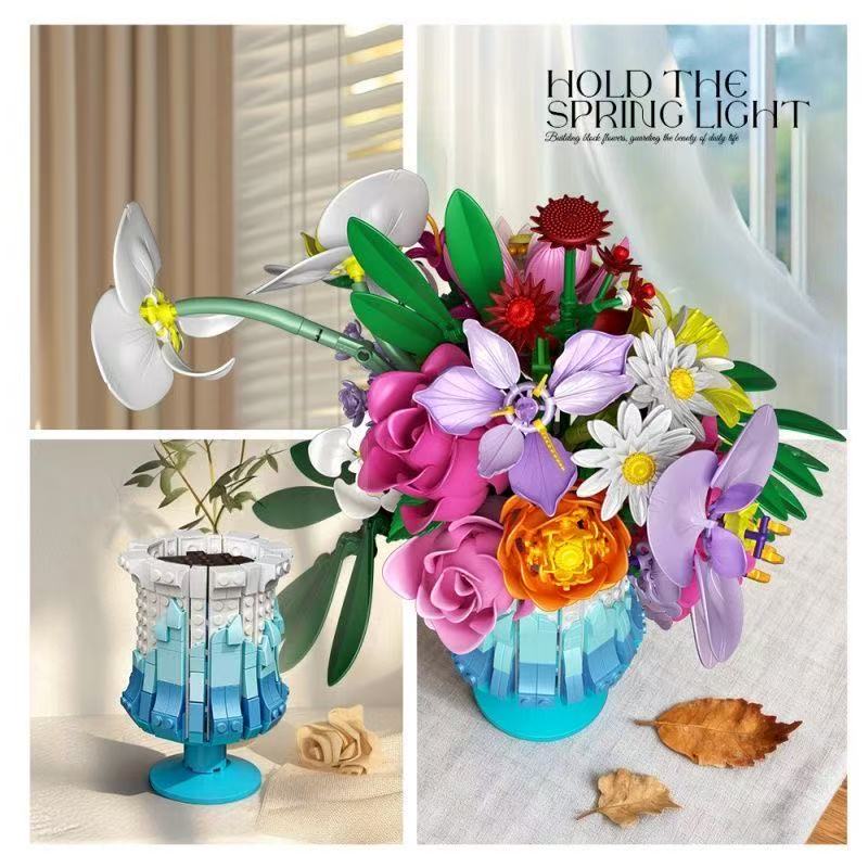 Free Tribs 11008 Ice Blue Bouquet - YWOBB