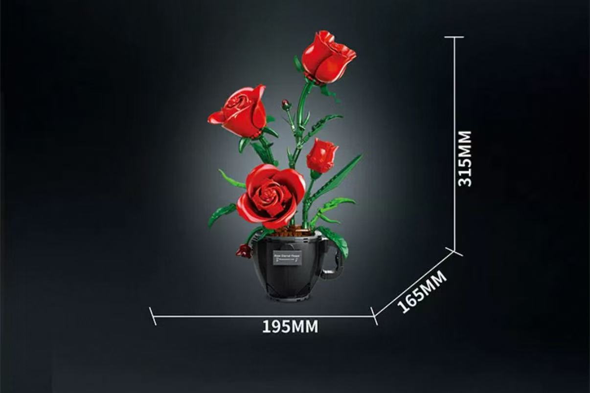 DK 3036 Coffee cup rose - YWOBB