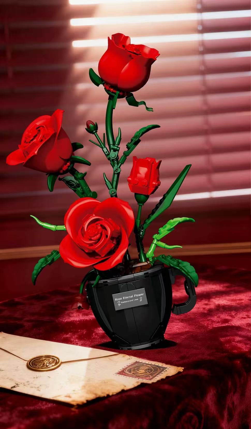 DK 3036 Coffee cup rose - YWOBB