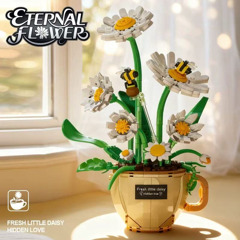 DK 3035 Coffee Cup Daisy - YWOBB