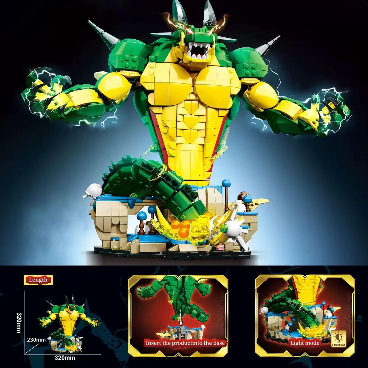 DK 5001 DRAGON BALL Namek Dragon Shenron - YWOBB