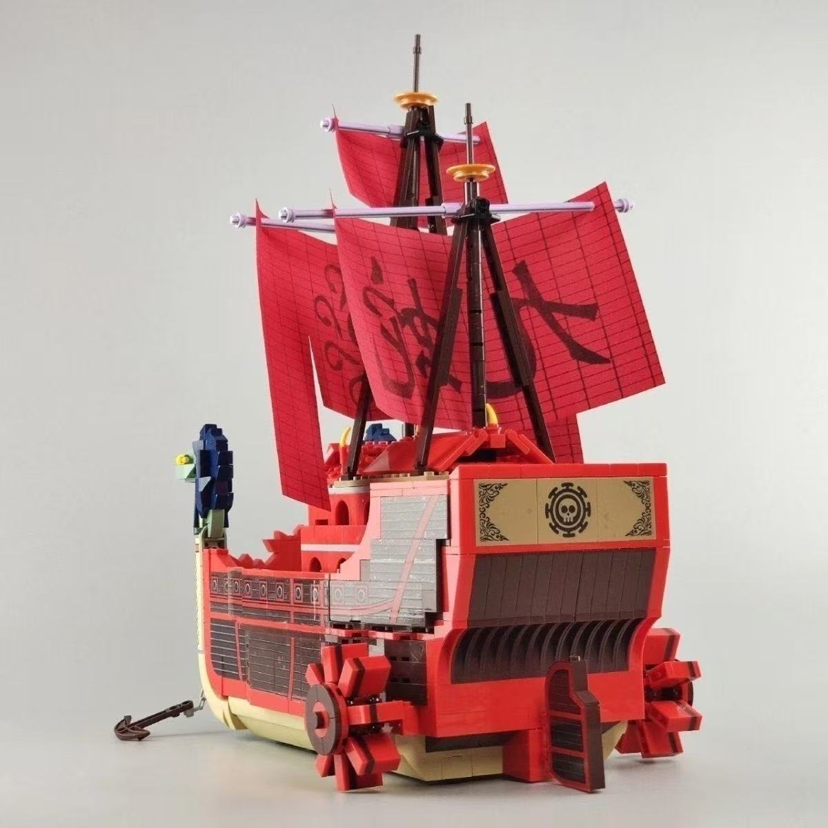 STACKO BRICKS 03096 ONE PIECE Nine Snake Pirates Ship - YWOBB