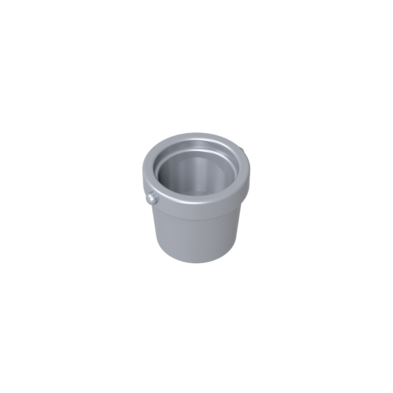 GOBRICKS GDS-M245 Utensil Bucket 1 x 1 x 1 Tapered with Handle Holders - YWOBB