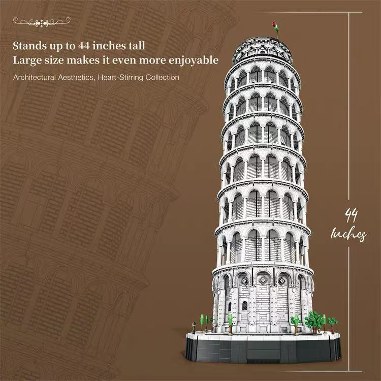 Reobrix 66025 The Leaning Tower of Pisa OVP EU Warehouse Version - YWOBB
