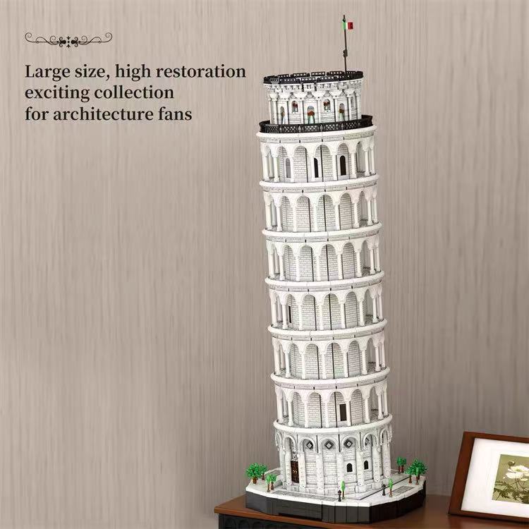 Reobrix 66025 The Leaning Tower of Pisa OVP EU Warehouse Version - YWOBB