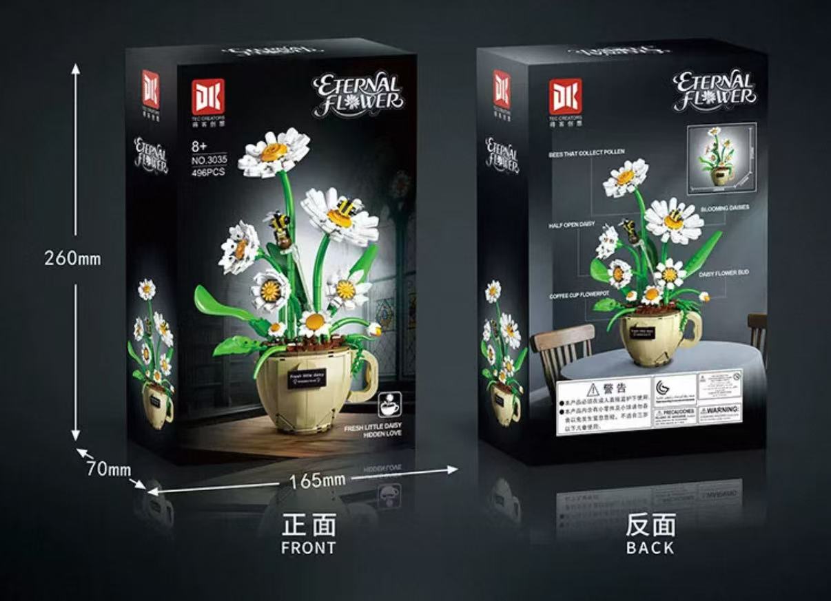 DK 3035 Coffee Cup Daisy - YWOBB