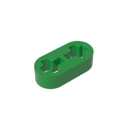 GOBRICKS GDS-688 Liftarm Thin 1 x 2 - Axle Holes - YWOBB