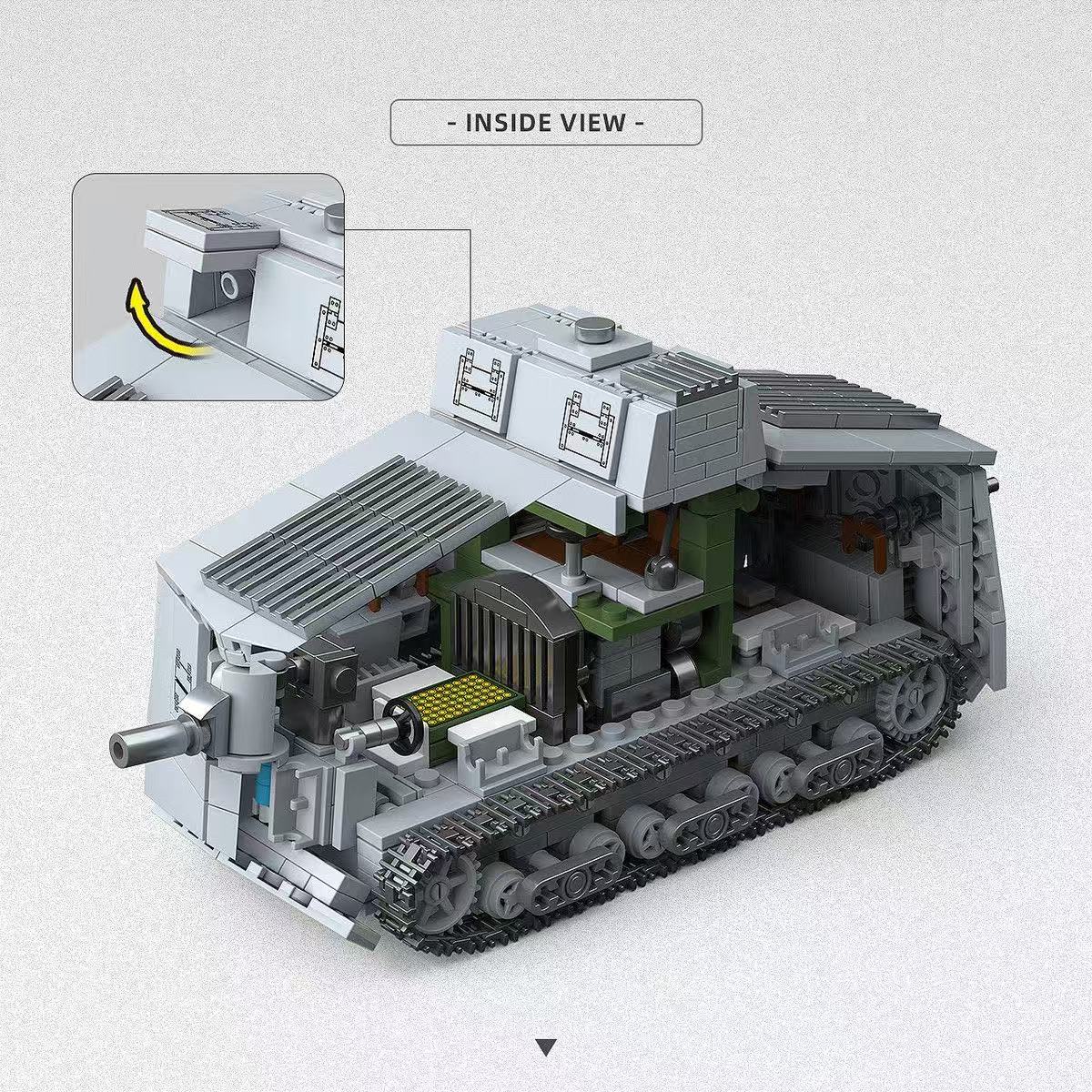 QuanGuan 300017 A7V HEAVY TANK - YWOBB