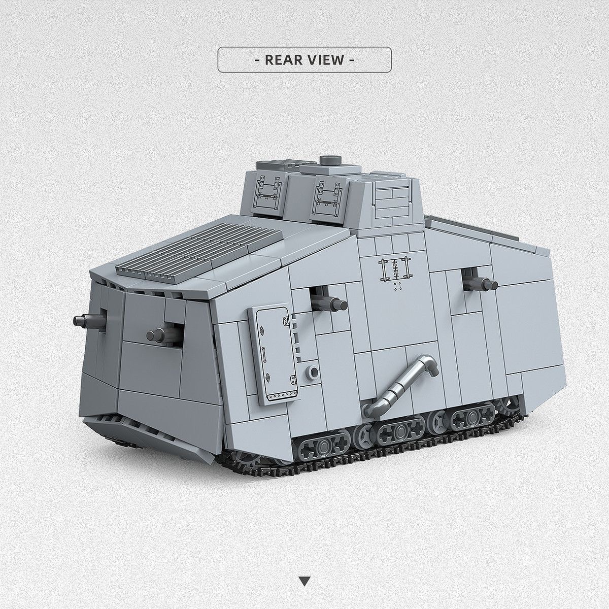 QuanGuan 300017 A7V HEAVY TANK - YWOBB