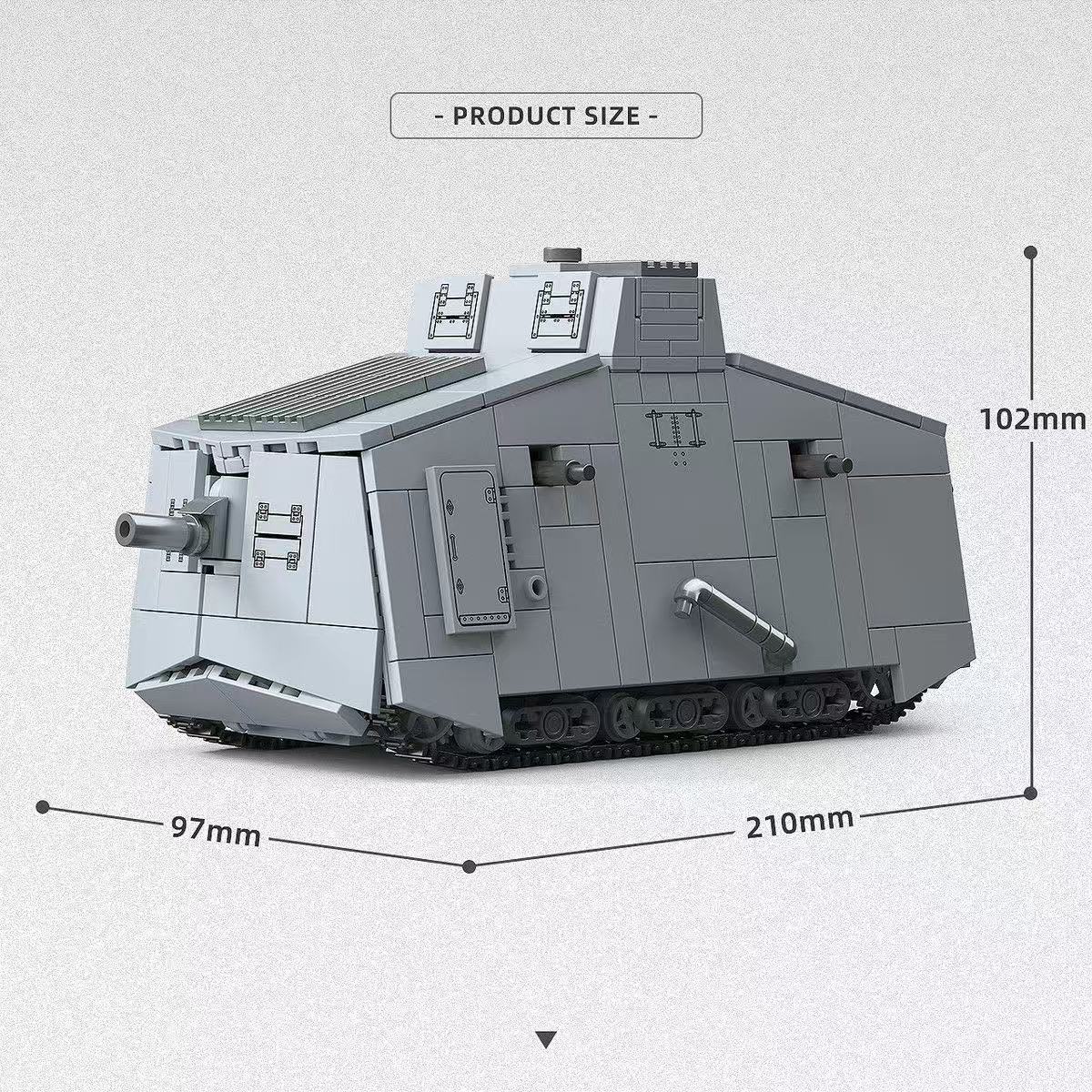 QuanGuan 300017 A7V HEAVY TANK - YWOBB