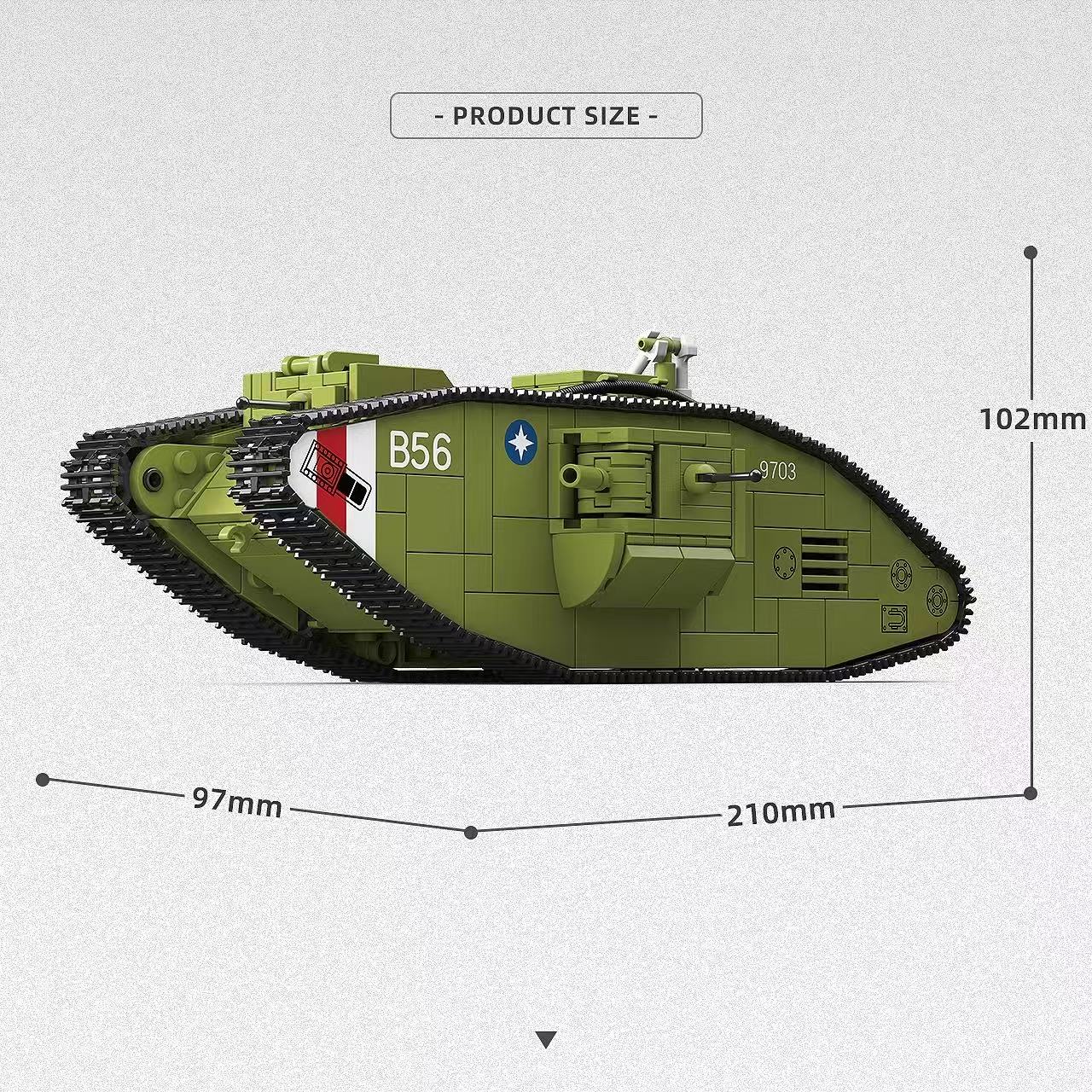 QuanGuan 300018 HEAVY TANK MK.V - YWOBB
