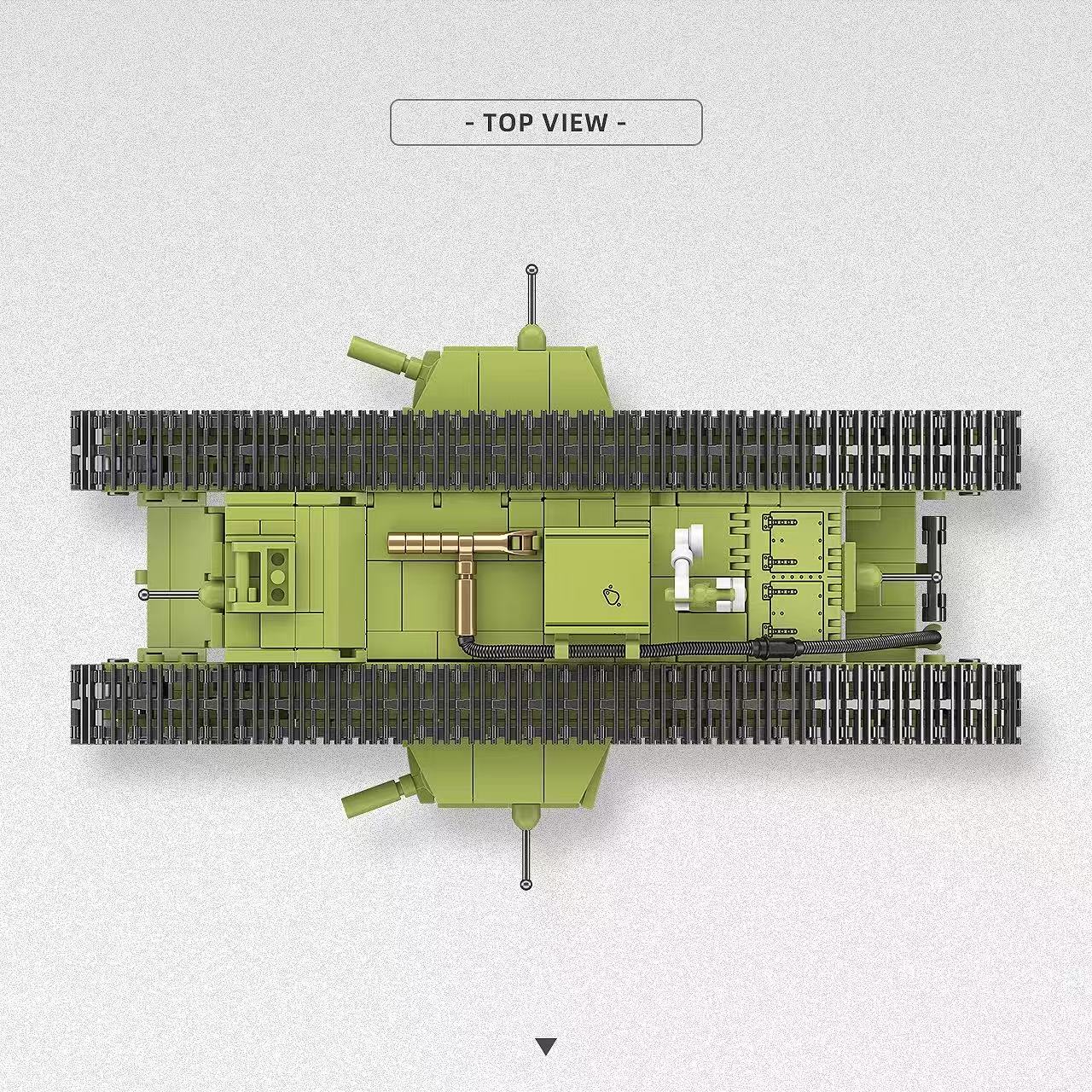 QuanGuan 300018 HEAVY TANK MK.V - YWOBB